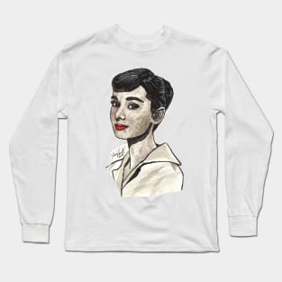 Audrey Hepburn Long Sleeve T-Shirt